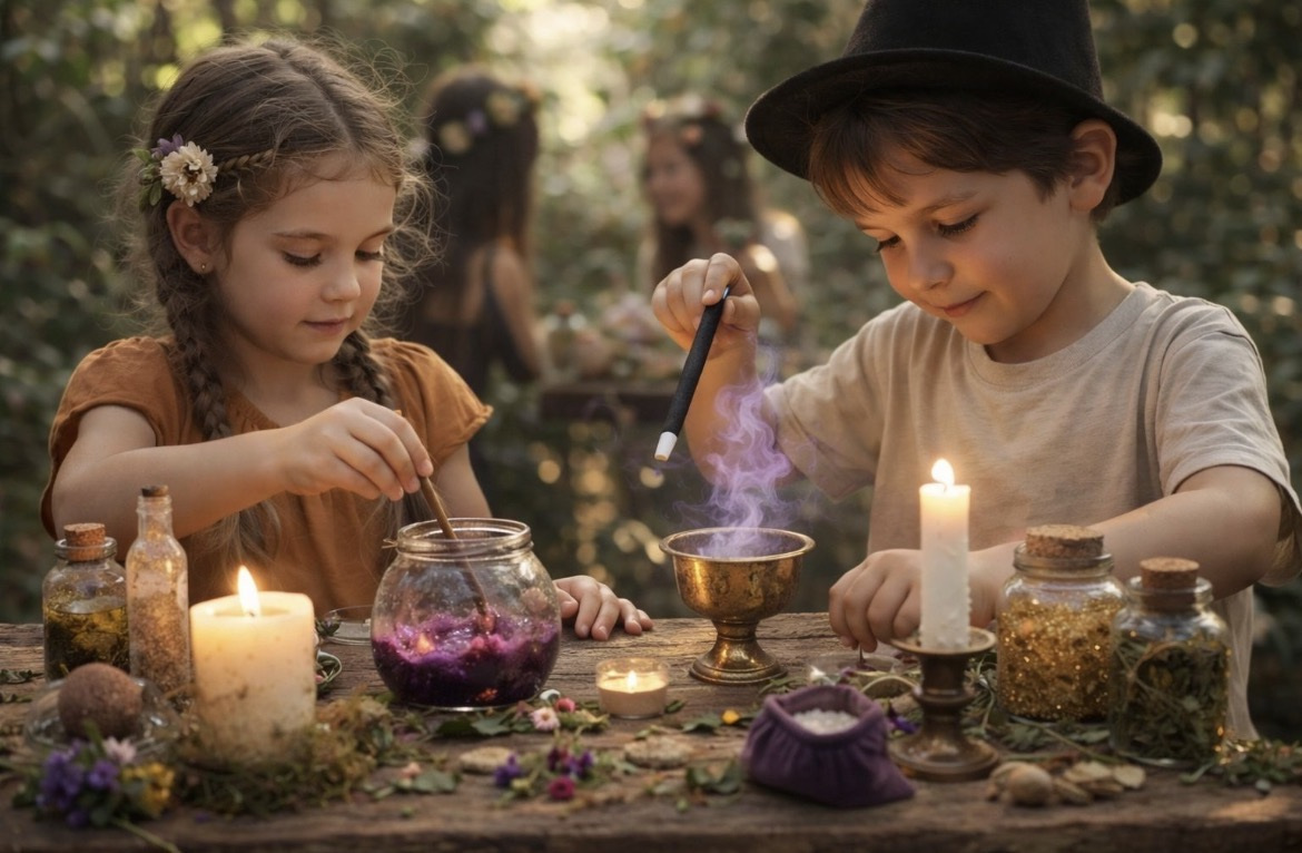 Taller infantil de magia y experimentos con líquidos