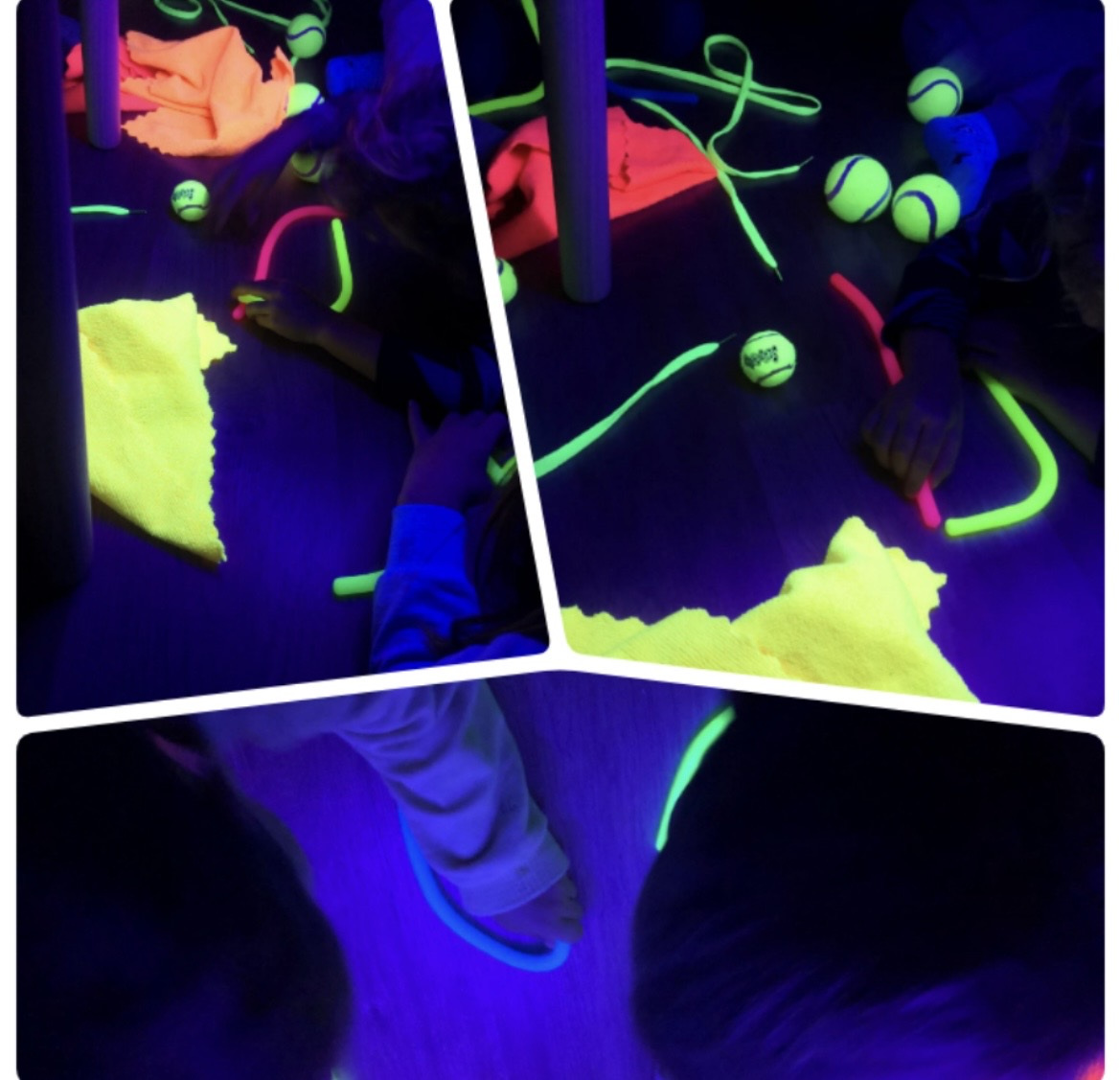 Taller infantil de magia con luz negra